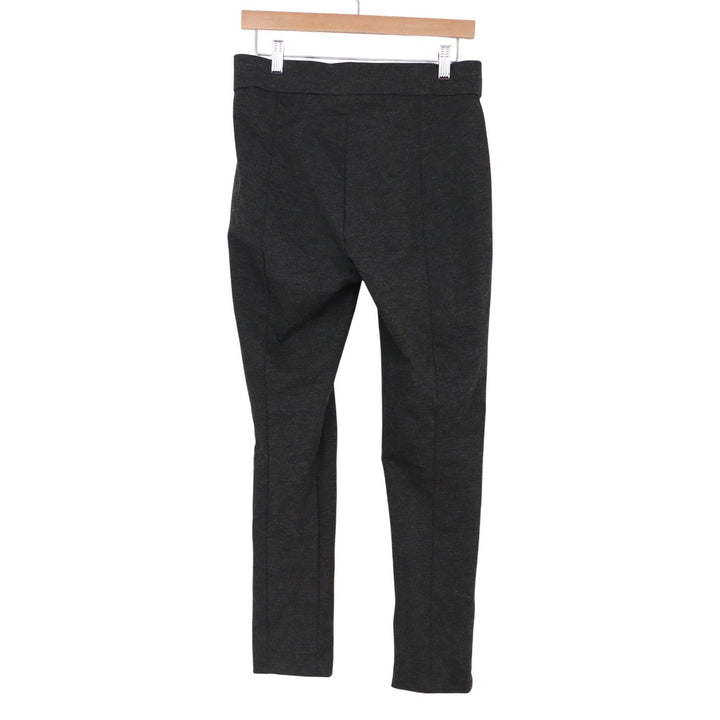 Anne Klein Womens Gray Marl Seamed Pull On Leggings Pants Size M