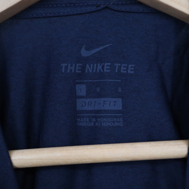 Nike Penn State Nittany Lions Football Dri-FIT T-Shirt Navy Blue Mens L