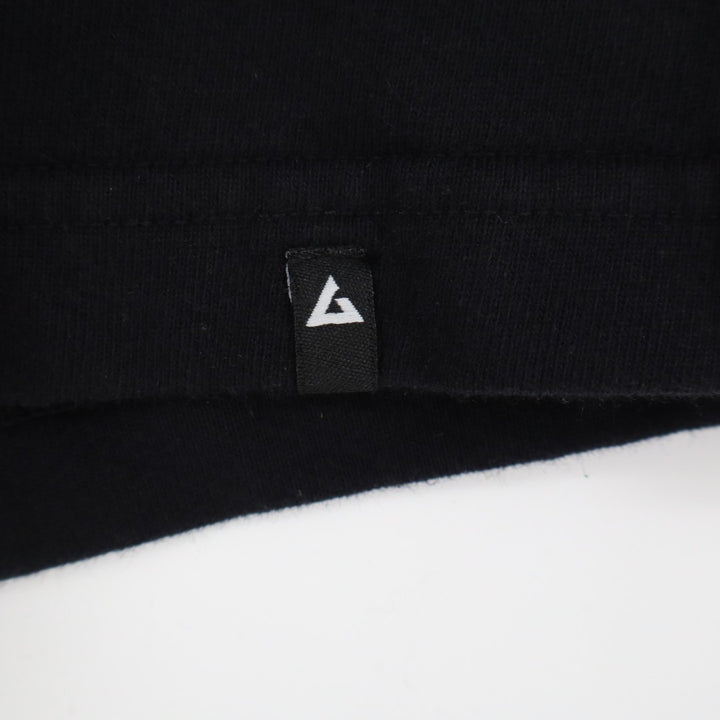 American Giant Sweatshorts Mens M Black Logo Slash Pockets Drawstring Outdoor