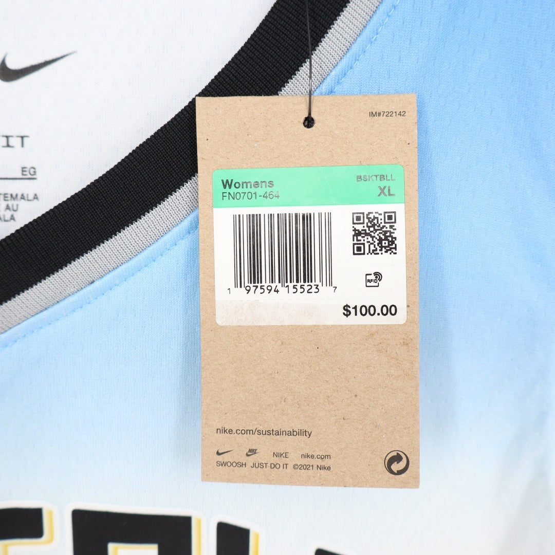 Nike Chicago Sky Angel Reese Rebel Edition Jersey Blue XL NWT