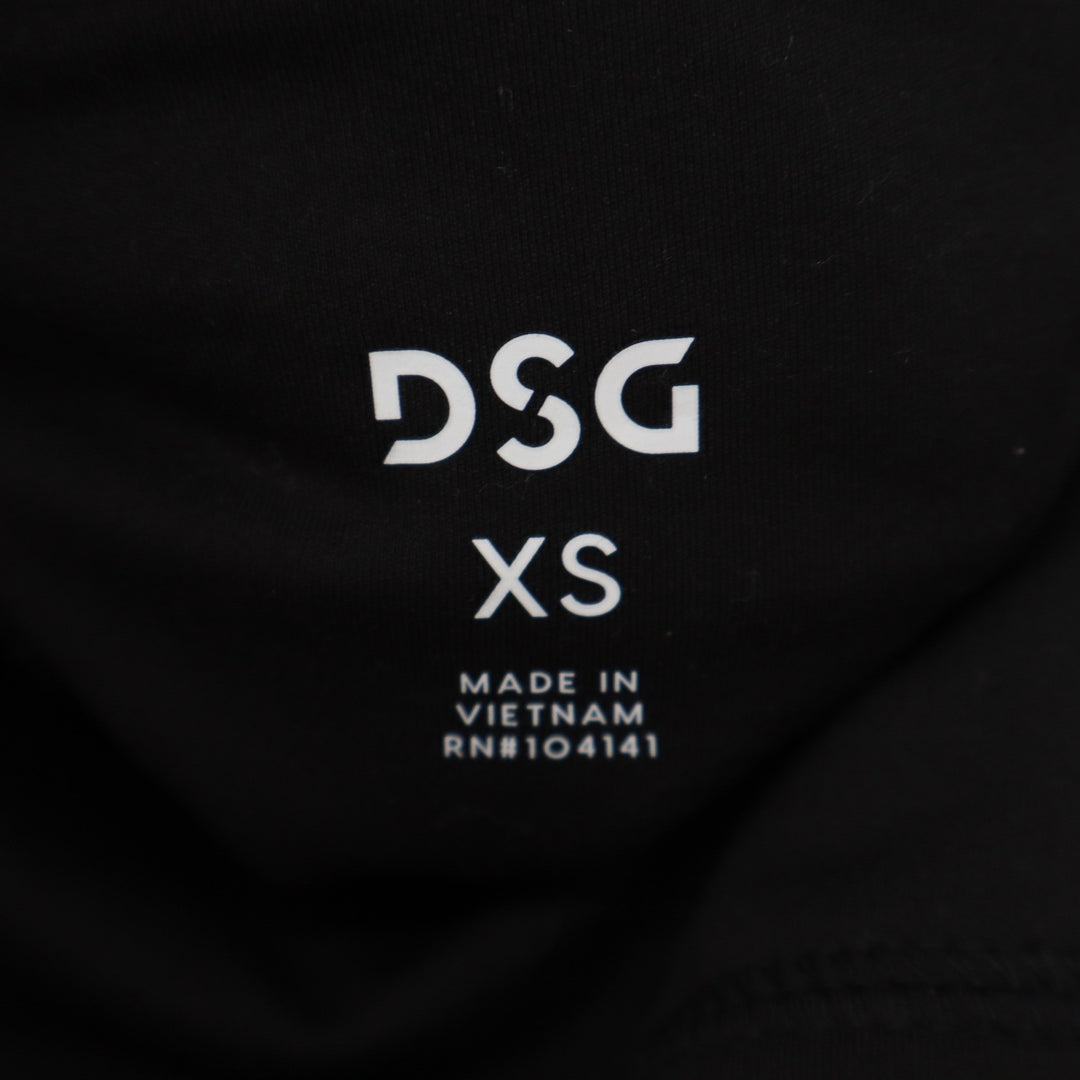 DSG Womens Momentum High Rise Capri Leggings Pure Black XS