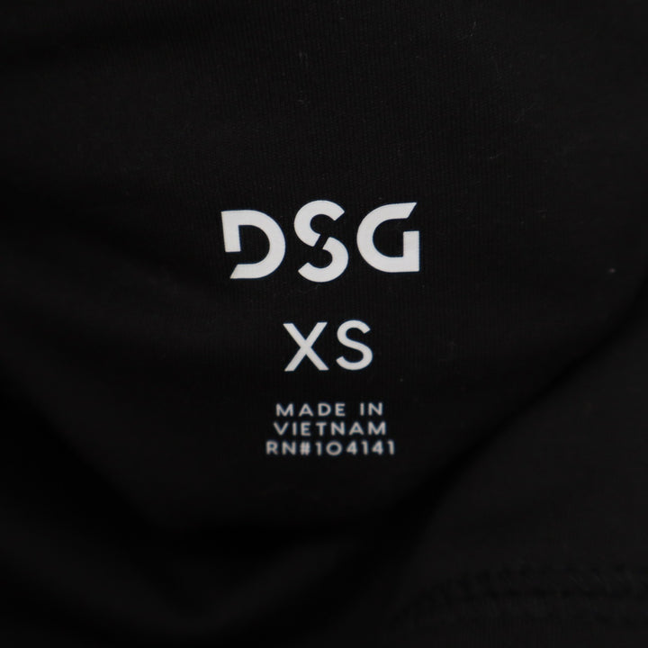 DSG Womens Momentum High Rise Capri Leggings Pure Black XS