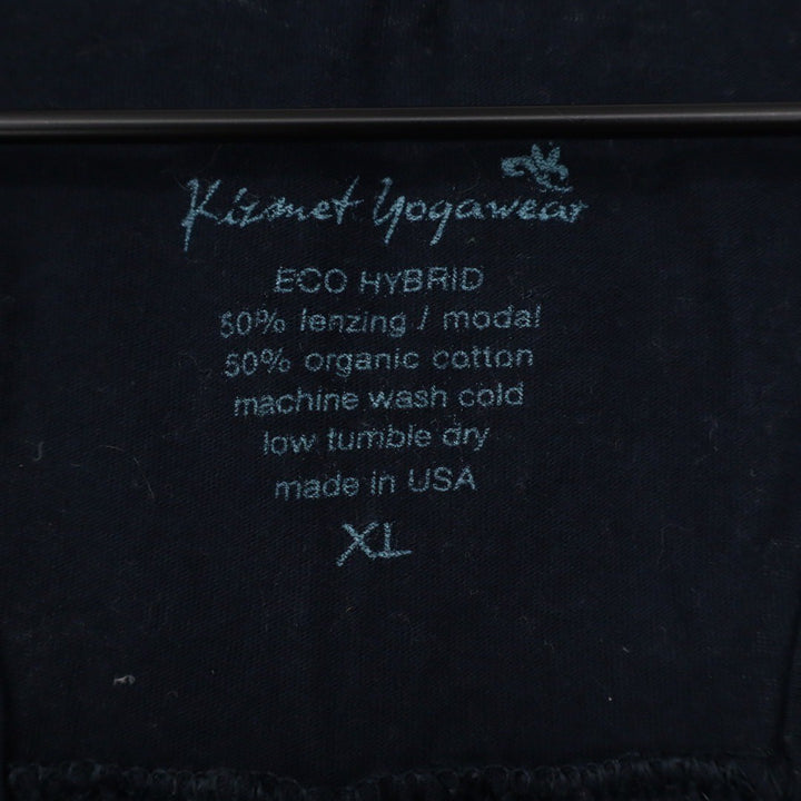 Kizmet Yogawear Eco Hybrid Tank Top XL Tree DNA Graphic Racerback Made in USA