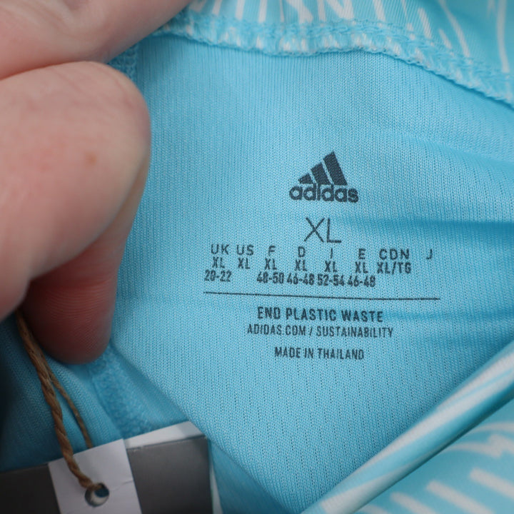 Adidas Ultimate365 Printed Golf Skort Bliss Blue White Womens XL