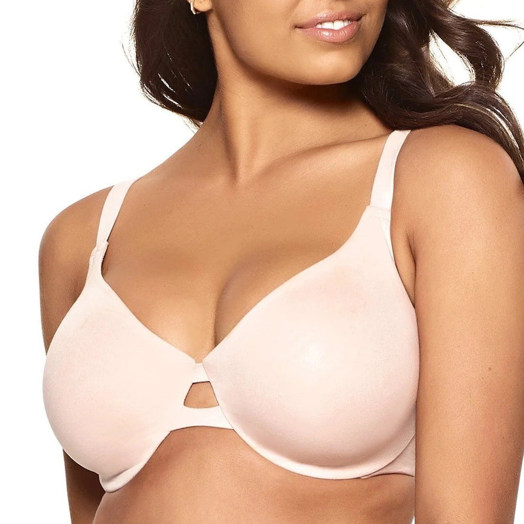 Felina Paramour Sensational Seamless Unlined Bra 32C Blush Adjustable Strap