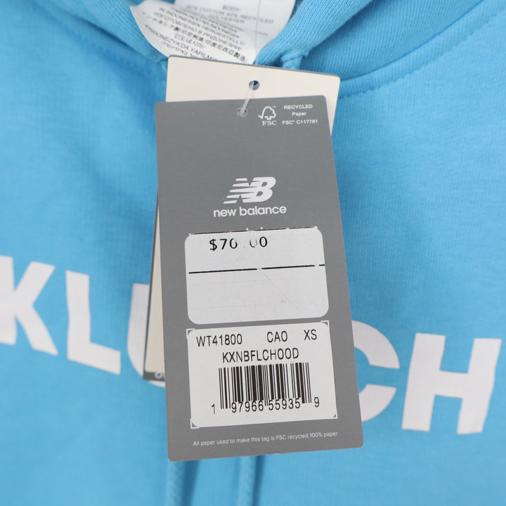 New Balance Klutch Athletics Hoodie Carolina Blue XS New With Tags