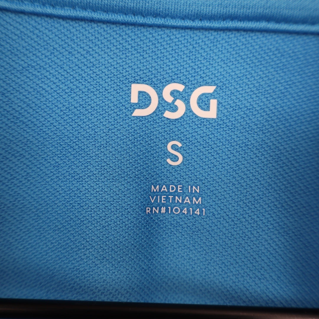 DSG Womens Movement 1/4 Zip Pullover Aqua Blue Heather Size S NEW