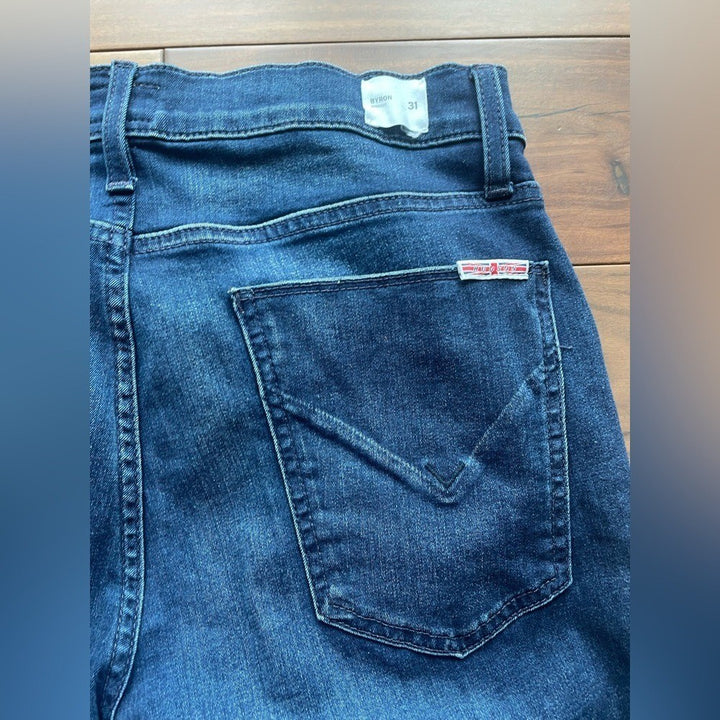 Hudson Men's Byron Straight Leg Stretch Jeans Size 31