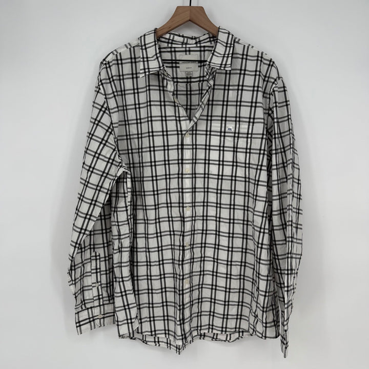 American Eagle Outfitters XXL Plaid Shirt Long Sleeve Classic Fit