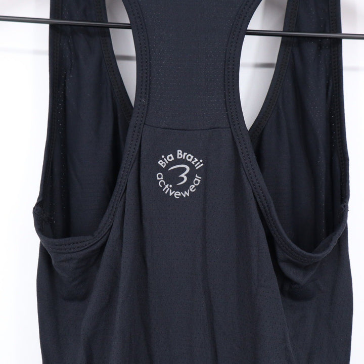 BIA BRAZIL Activewear Racerback Tank Top with Adjustable Side Ruching Size M