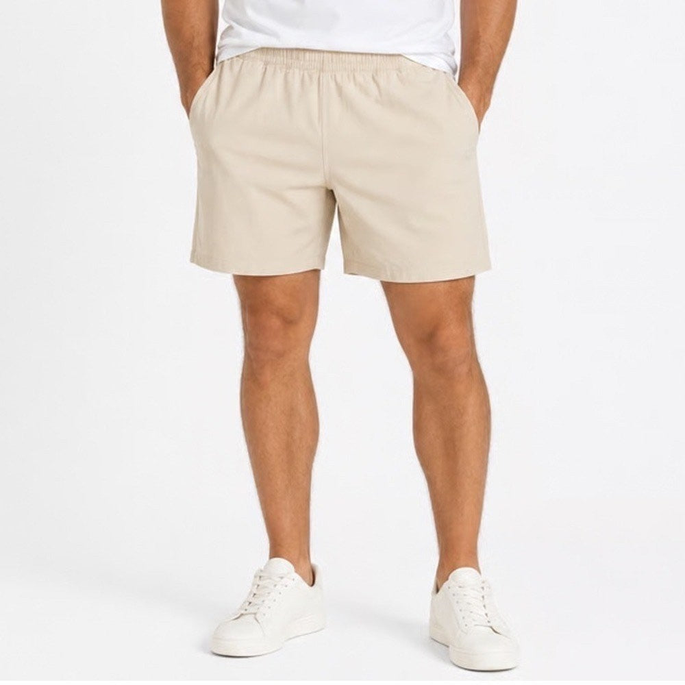 VRST Mens All-In Short V2 Unlined Light Sand XXL 5 Inch Inseam