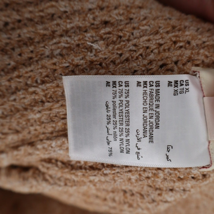 State of Day Intimates 2-PC Pajamas Set Womens XL Beige Open Knit Sleepwear