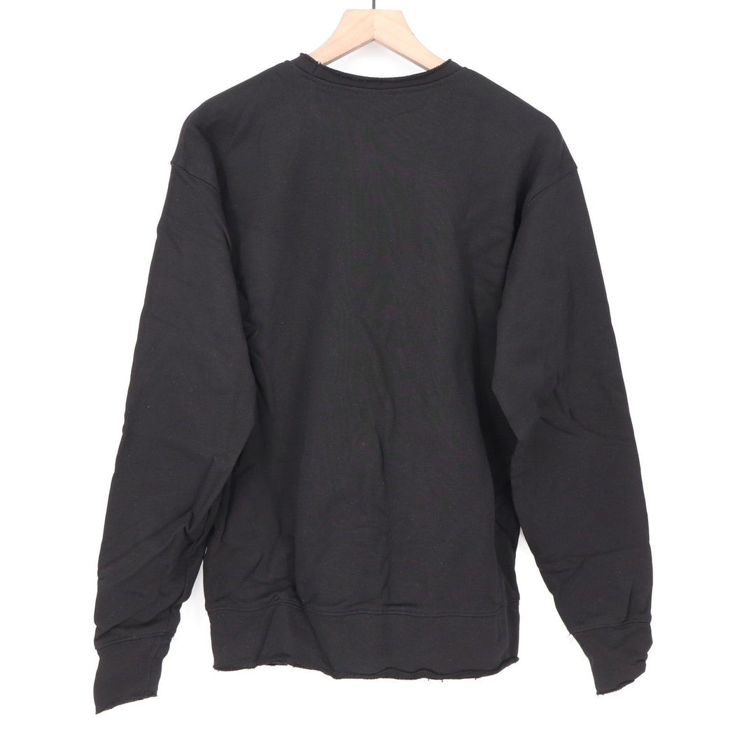 Naked Wardrobe Black Sweatshirt and Sweatpants Set Women's Medium Loungewear