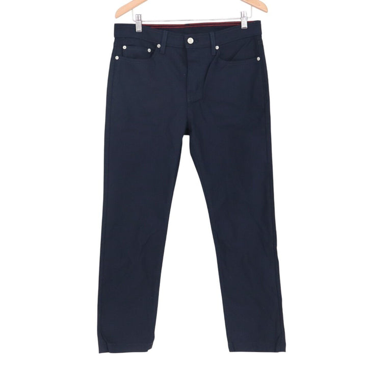 American Giant Roughneck Pants Mens 30x32 Blue Stretch Canvas Straight Workwear