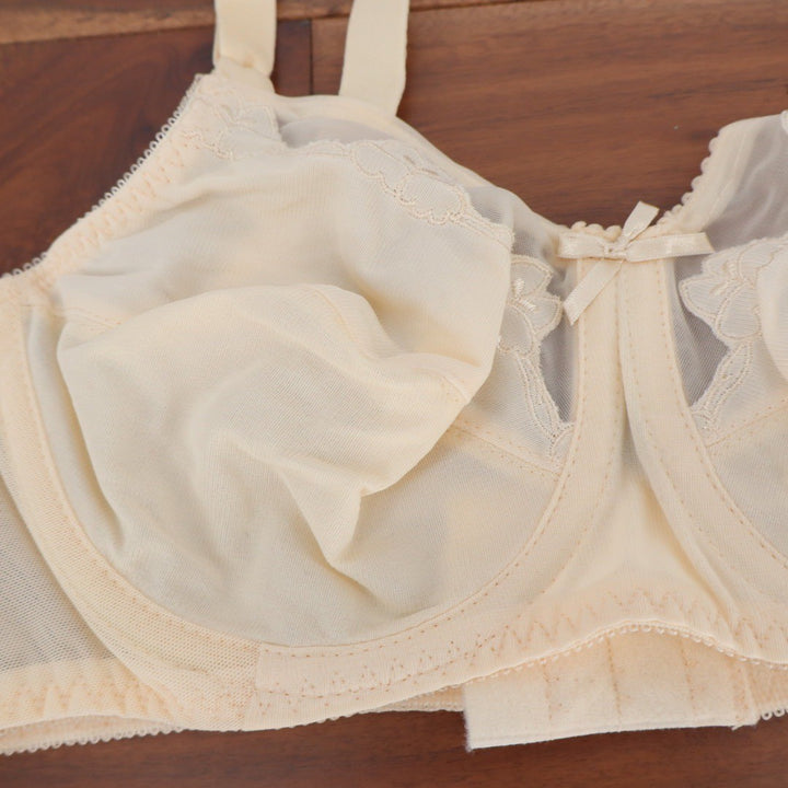 Bali Full Coverage Underwire Bra 34C Beige Lightly Lined Smoothing 76501