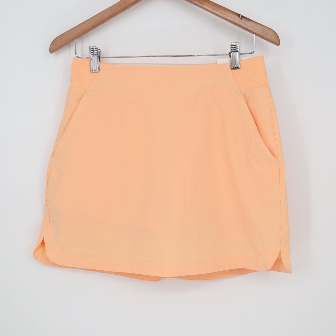 Walter Hagen P11 16" Lightweight Core Skort Peach Fuzz Womens Small NEW