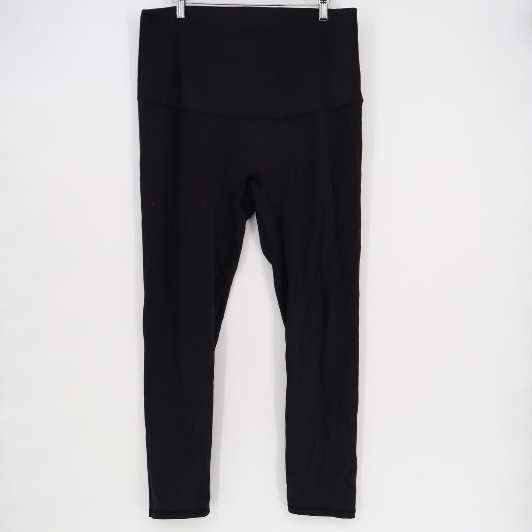 Maternity High Waisted Black Leggings XXL Stretch Comfort Over the Bump