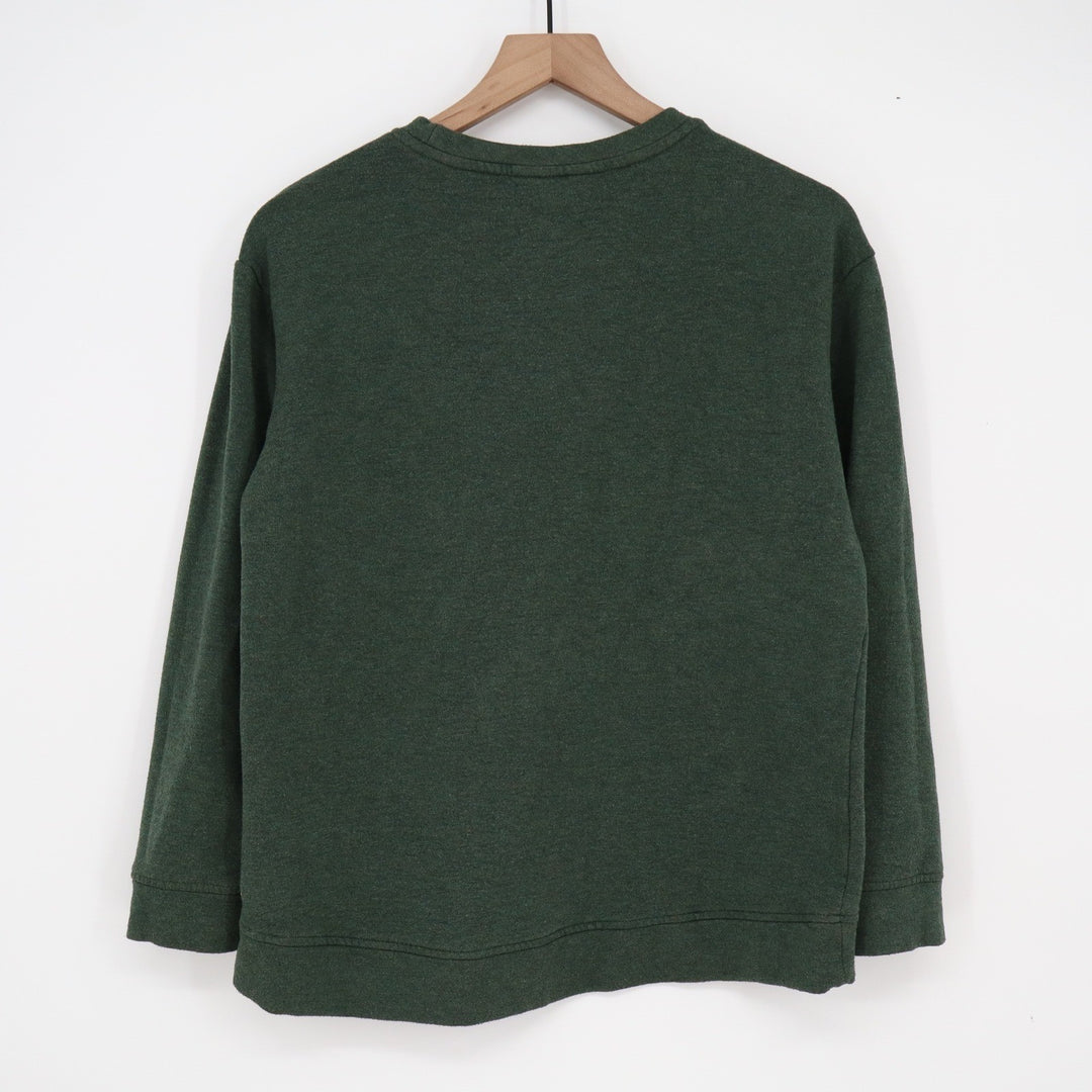 Orvis Classic Collection Hunter Green Heather Modal Blend Crewneck Sweatshirt S