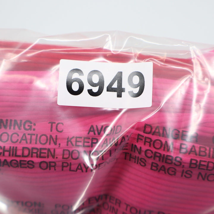 Naked Wardrobe Pink Red Colorblock Ribbed Midi Dress Small
