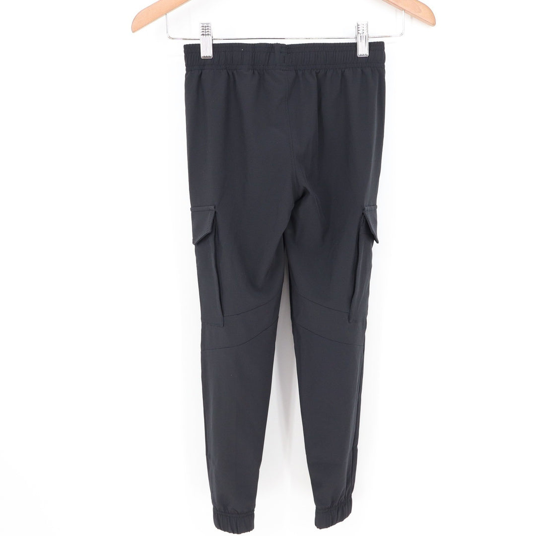 Under Armour Boys Pennant Woven Cargo Pants Black YXS