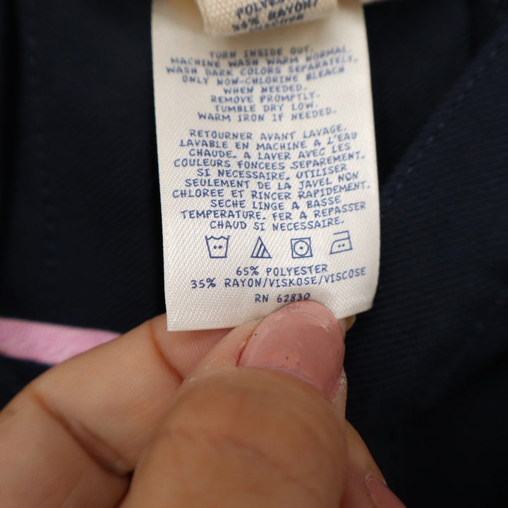 Lands' End Kids Navy Blue Pleated School Uniform Skirt Size 10 Girls