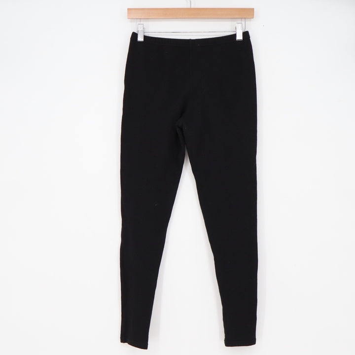 Unbranded Leggings Womens S Athletic Black Stretch Slim Fit Excellent