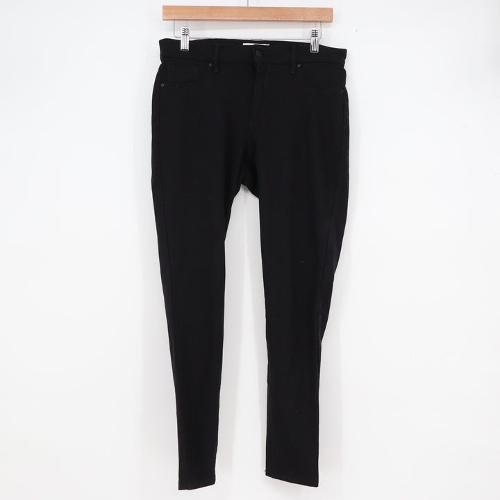 Jessica Simpson Womens Black Skinny Pull On Stretch Pants Size 10/30