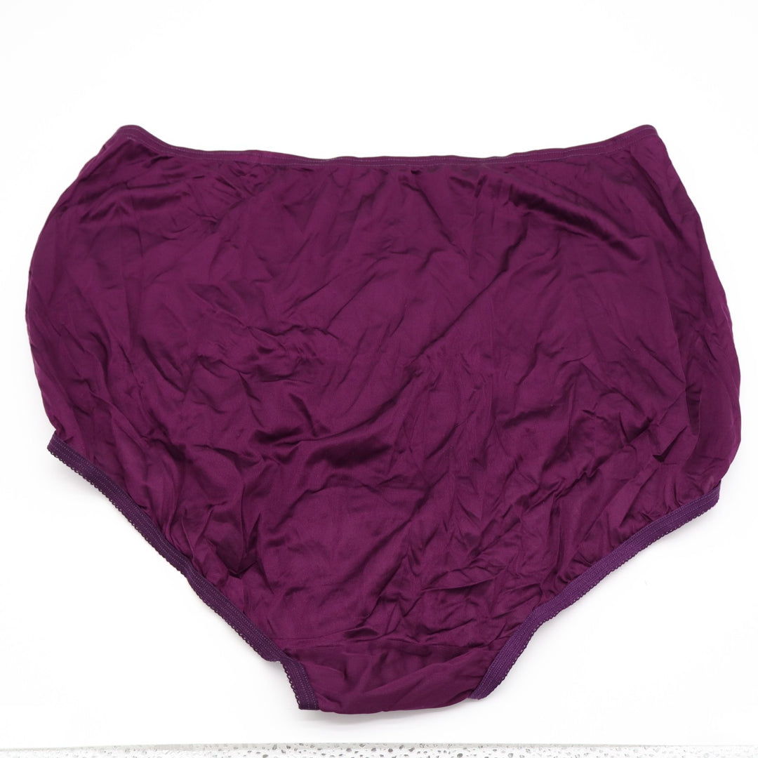 Vanity Fair Perfectly Yours Ravissant Brief Panty Womens 2XL Legacy Red Nylon