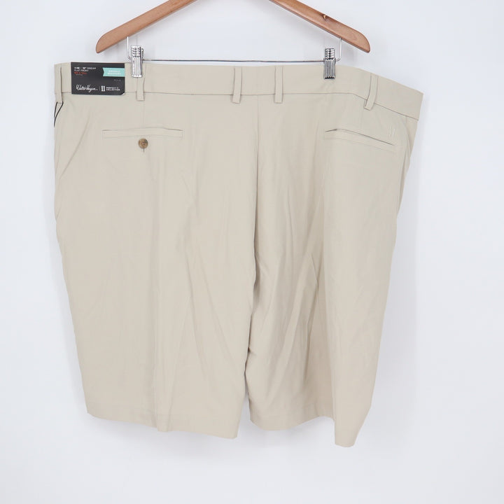 Walter Hagen Mens 48 Big & Tall Golf Shorts Khaki Moisture Wicking