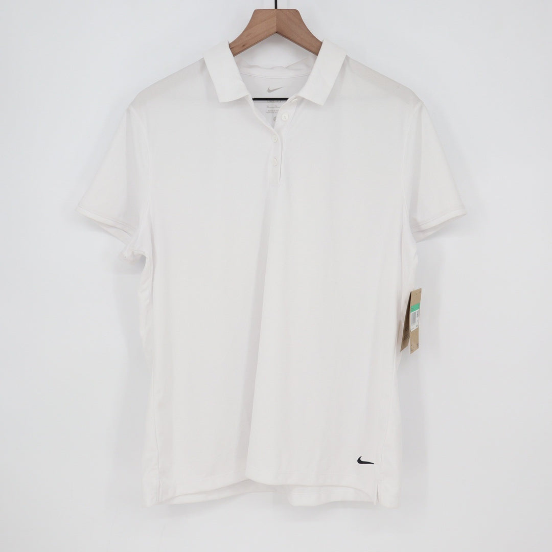 Nike Womens Dri-FIT Victory Golf Polo Shirt White DH2309-100 XL