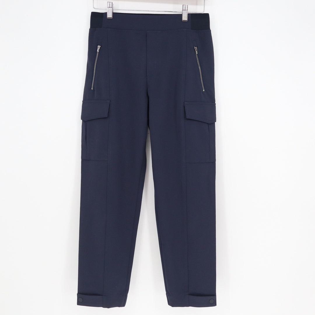Athleta Headlands Hybrid Cargo II Pants Navy Blue Petite 6 Stretch Hiking