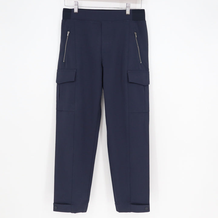 Athleta Headlands Hybrid Cargo II Pants Navy Blue Petite 6 Stretch Hiking