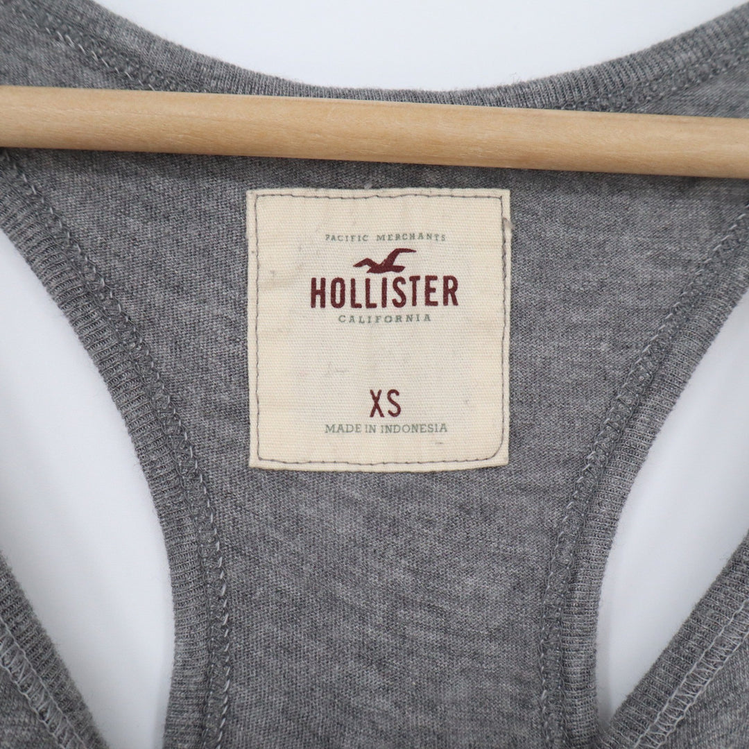Hollister Womens XS Grey Racerback Tank Top NWT Cotton Modal