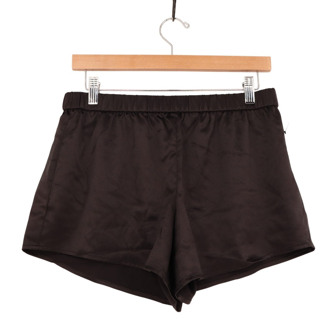 INC International Concepts Intimates Sleep Shorts Womens Small Black Stretch