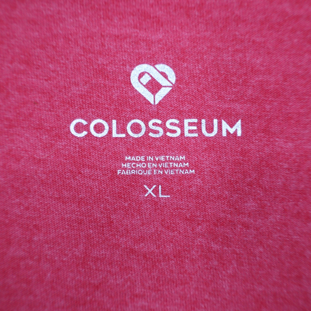 Colosseum MIT Engineers Red Heathered Graphic T-Shirt XL NCAA