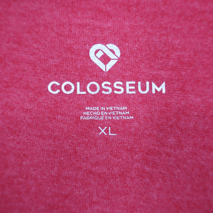 Colosseum MIT Engineers Red Heathered Graphic T-Shirt XL NCAA