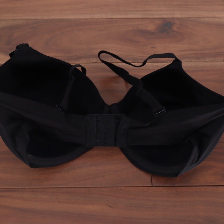 Maidenform Black T-Shirt Bra Smartzone Cups Convertible Straps DM7543 38DD