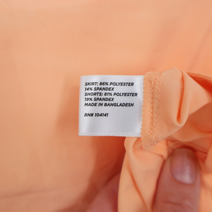 Walter Hagen P11 16" Lightweight Core Skort Peach Fuzz Orange XXL