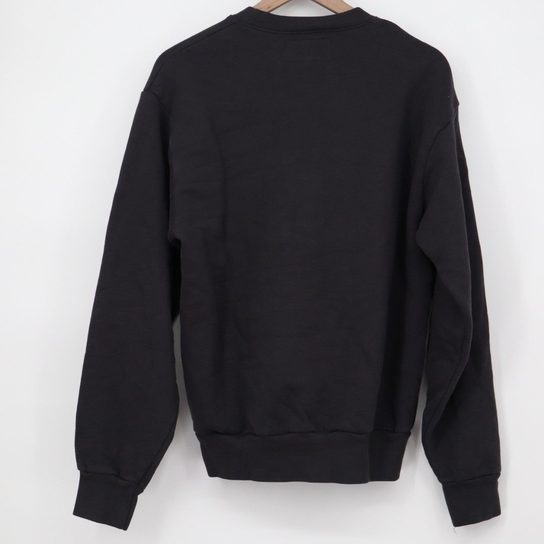 American Giant American Vintage Crew Sweatshirt Unisex Small Black Fleece Lined