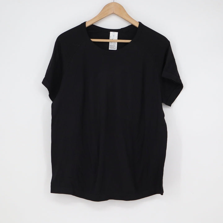 Old Navy Active Go-Dry Seamless Black T-Shirt Women 3X