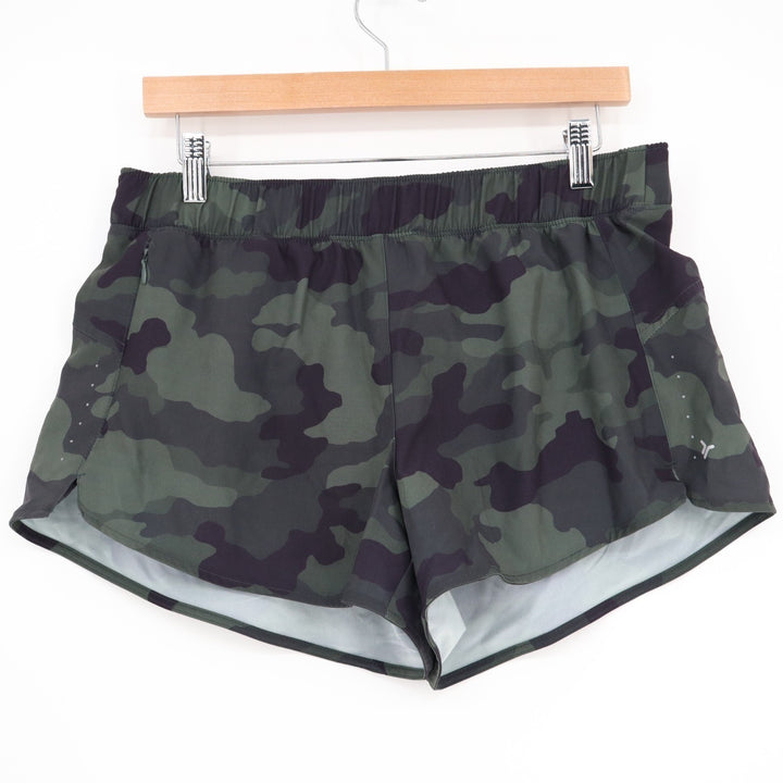 Old Navy Quick Dry Running Shorts Womens Medium Petite Black Stretchtech Active