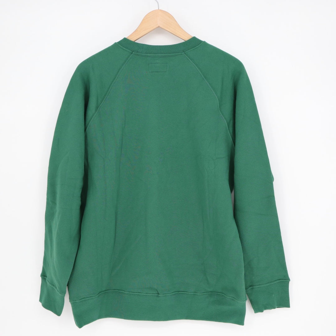 American Giant Midweight Sweatshirt Mens S Green Cotton Crew Neck Raglan Sleeve