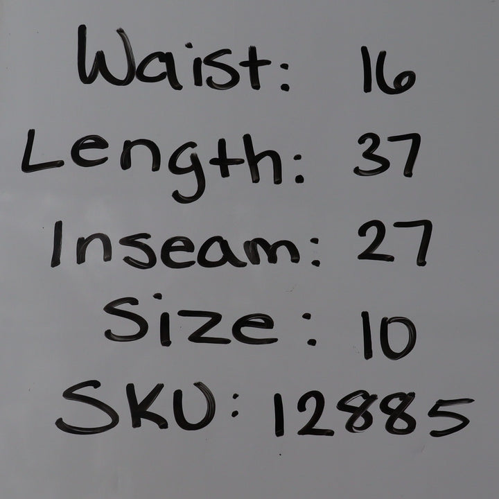 Universal Thread Women's High Rise Skinny Jeans Black Shadow Pocket Size 10