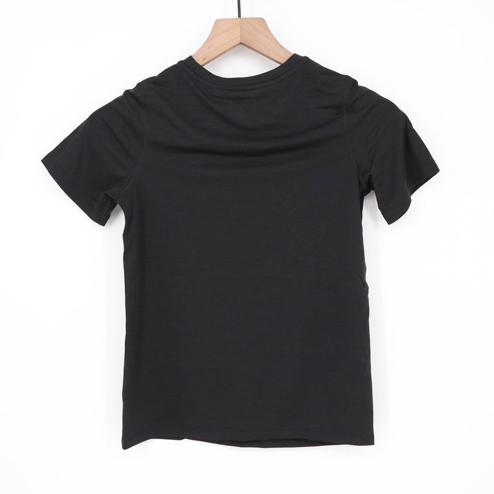 DSG Boys Movement Tee Pure Black Short Sleeve Athletic Shirt Size S 8-9 NEW