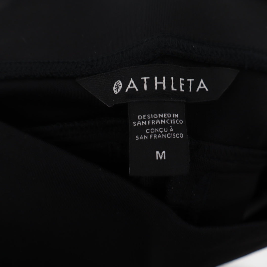 Athleta Delancey Skyline Legging Women Medium Black Stretch High Rise Skinny Leg
