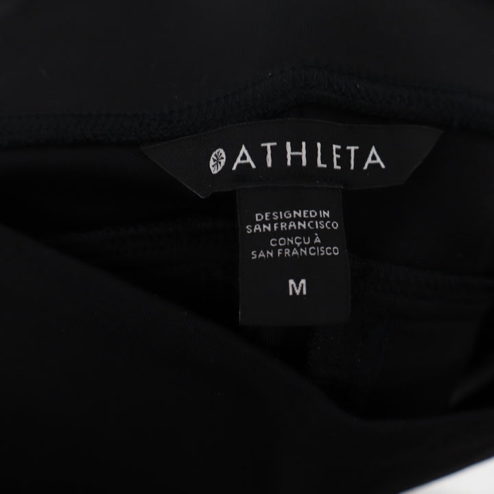 Athleta Delancey Skyline Legging Women Medium Black Stretch High Rise Skinny Leg