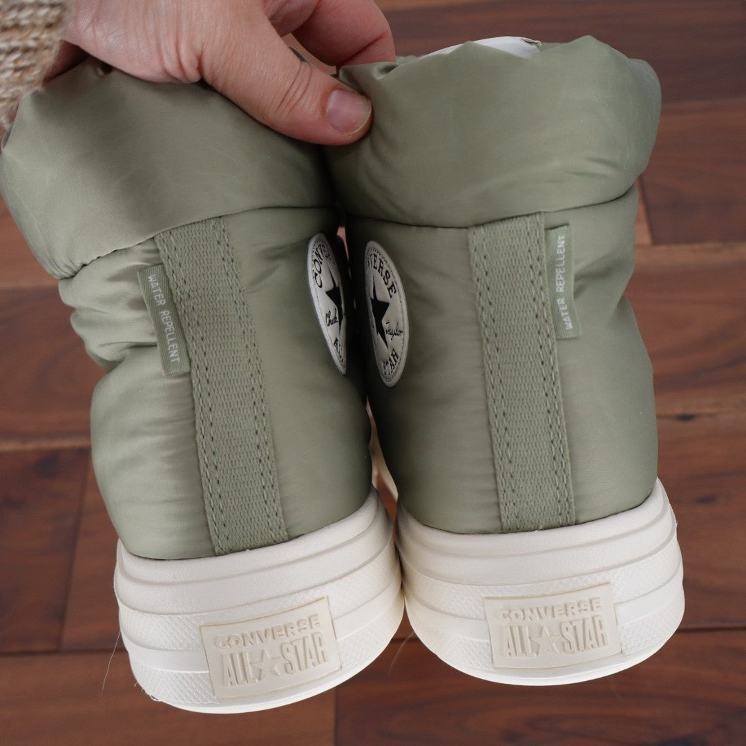 Converse Chuck Taylor All Star Elements Sneakers Unisex US M10.5/W12 Green Boots