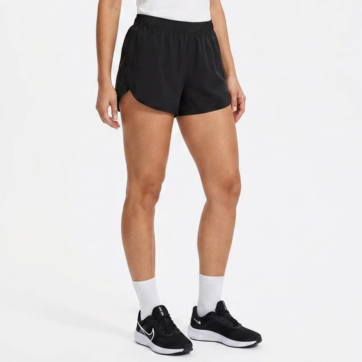 Old Navy Quick Dry Running Shorts Womens Medium Petite Black Stretchtech Active