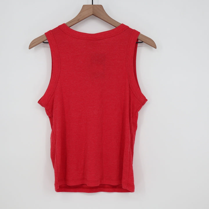 Where I'm From Connecticut USA Red Tri-blend Tank Top Mens XL Made in USA