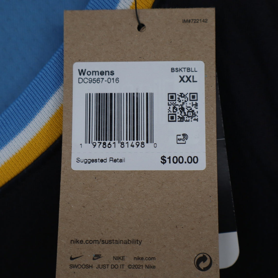 Nike WNBA Chicago Sky Angel Reese Explorer Edition Jersey Black XXL
